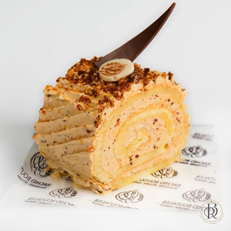Roulé praliné