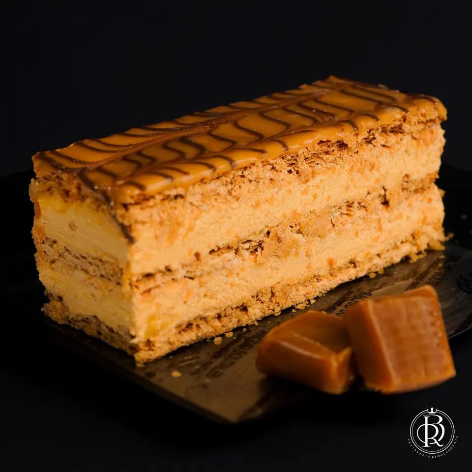 Mille feuille caramel