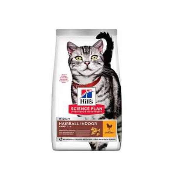 HILL'S FEL ADULT CHAT D'INTERIEUR HAIRBALL POUL 3KG (24011)