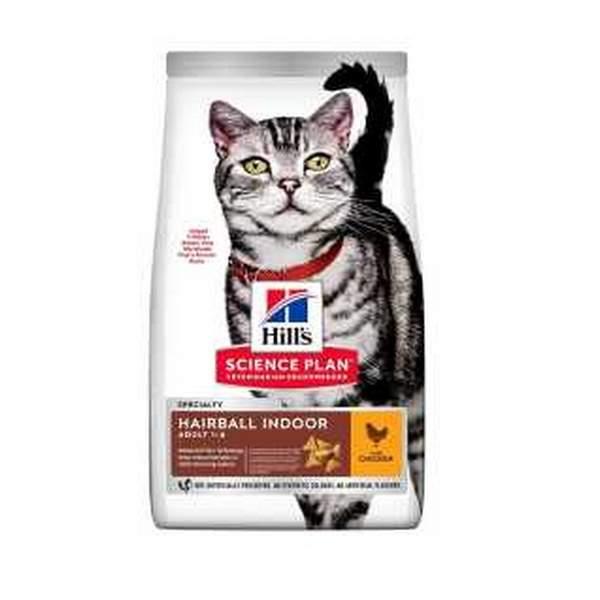 HILLS SP Feline Adult Hairball Indoor Chicken 1.5kg (52402)