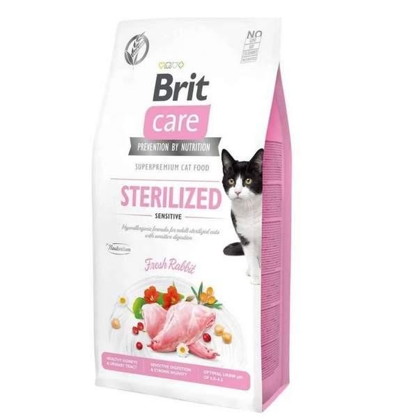 BRIT CARE Cat Grain-Free Sterilized Sensitive 7 kg (40754)