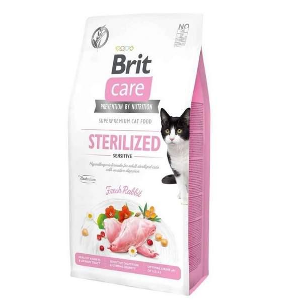 BRIT CARE Cat Grain-Free Sterilized Sensitive 2 kg (40761)