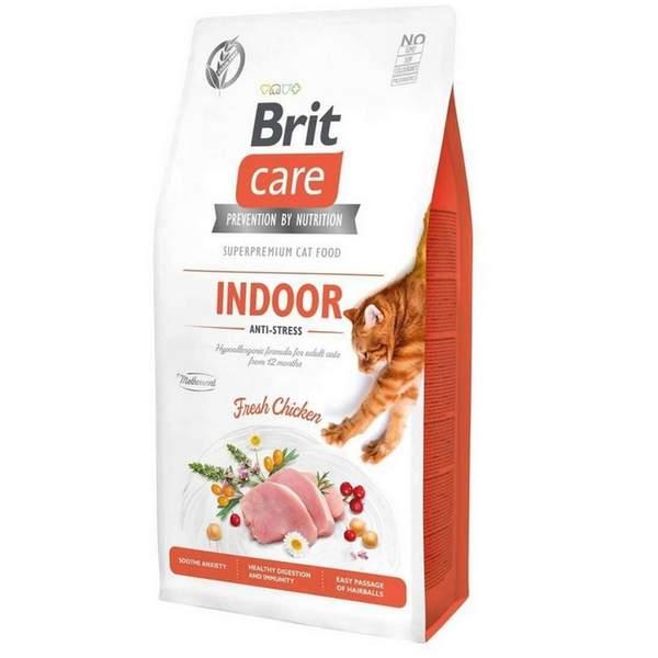 BRIT CARE Cat Grain-Free Indoor Anti-stress 7 Kg (40846)