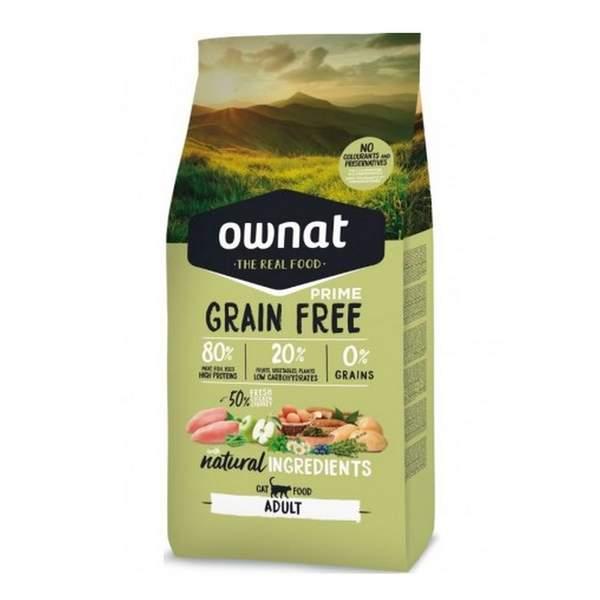 OWNAT grain free prime adulte chat chicken &Turku 8 KG (16532)