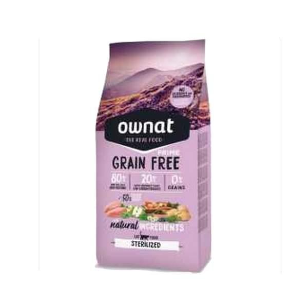 OWNAT Prime Grain Free sterilised 3kg (16556)