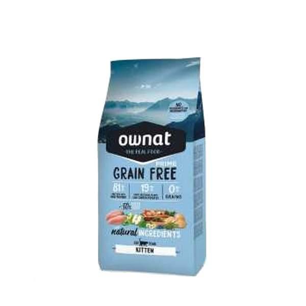 OWNAT Grain Free Prime Kitten 3Kg (16600)