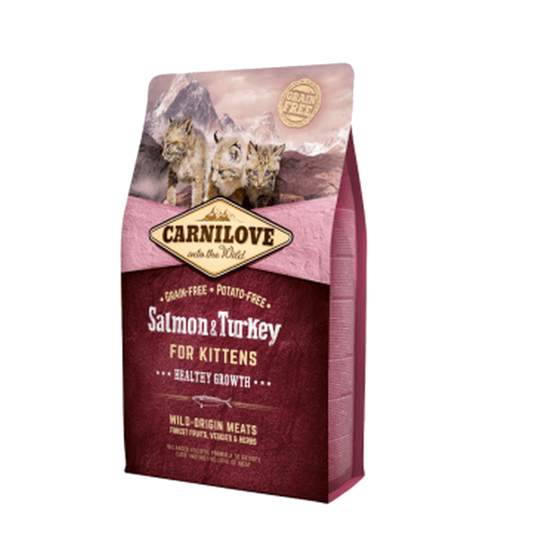 CARNILOVE Salmon & Turkey Kittens 2 KG (12225)
