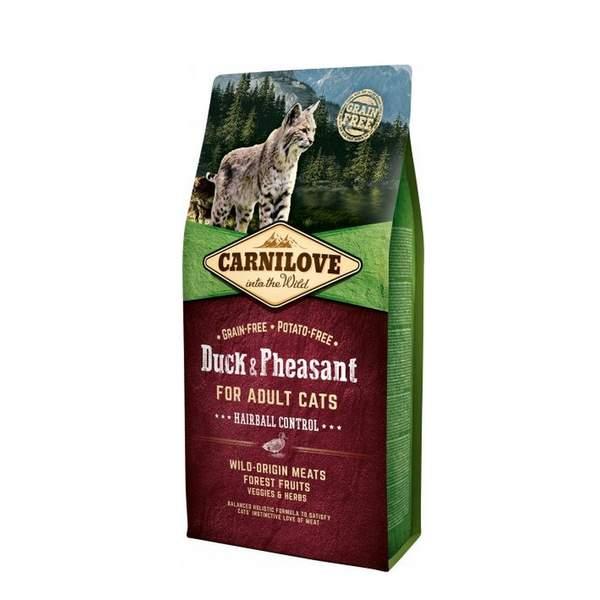 CARNILOVE duck & Pheasant For Adult Cats 6 KG (12331)