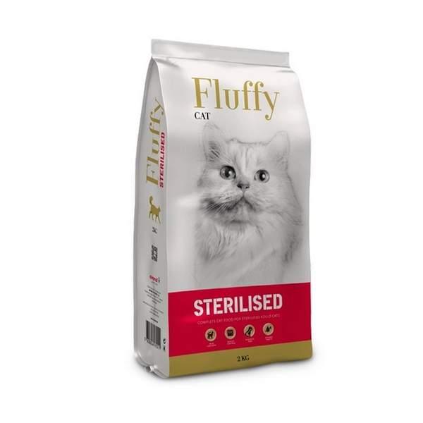 FLUFFY CAT ADULT STERILISED 2 kg (10219)