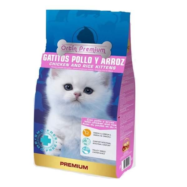 ORTIN PREMIUM POULET ET RIZ CHATONS. 1,5 kg (01208)