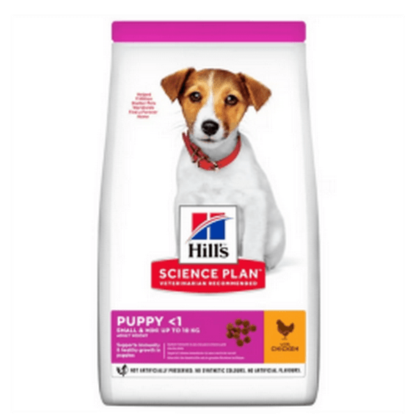 HILLS Science Plan Small & Mini Puppy Food Chicken 1.5kg (81704)