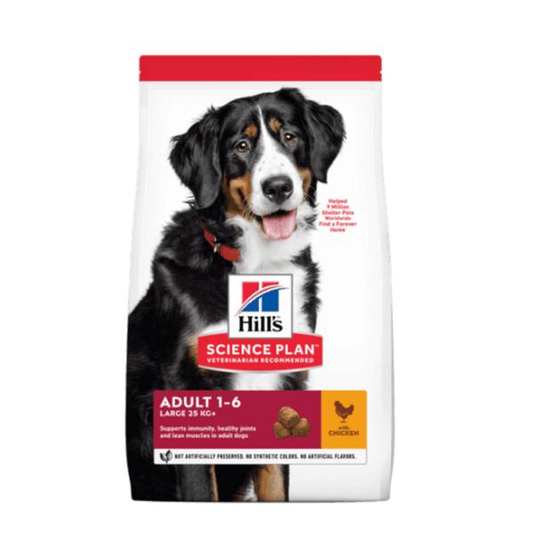 HILLS SP Large Breed Adult Dog Food with Chicken 14KG (26077)