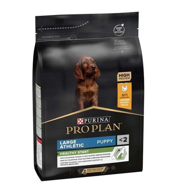 PURINA PRO PLAN LARGE ATHLETIC PUPPY riche en poulet et riz 4X3Kg (14746)