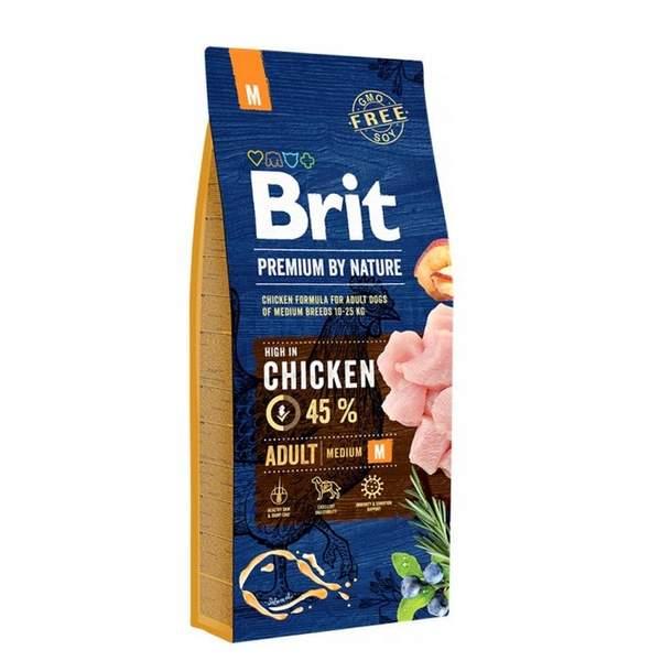 BRIT Premium by Nature Adult M 15 kg (26376)