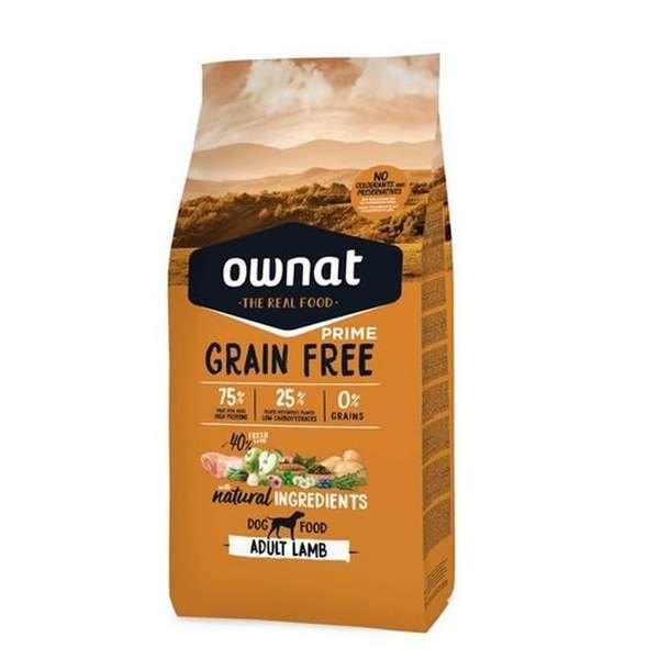 OWNAT Grain Free Prime Adult LAMB Dog 12KG (15047)