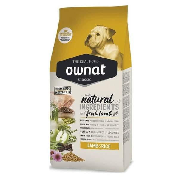 OWNAT Classic Lamb & Rice Dog 4Kg (16112)
