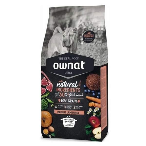 OWNAT Croquettes Ultra Medium Lamb & Rice 14 Kg (16792)