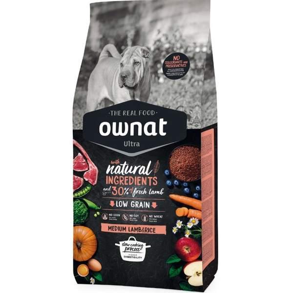 OWNAT ULTRA Medium Lamb & Rice 14 KG (16808)