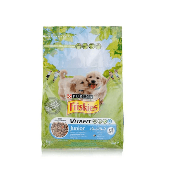 FRISKIES Chiens JNR Poulet &lait & legumes 3kg