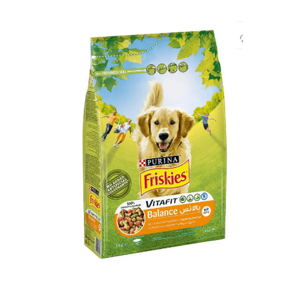 FRISKIES chien JNR balance poulet & légumes 3kg (80198)