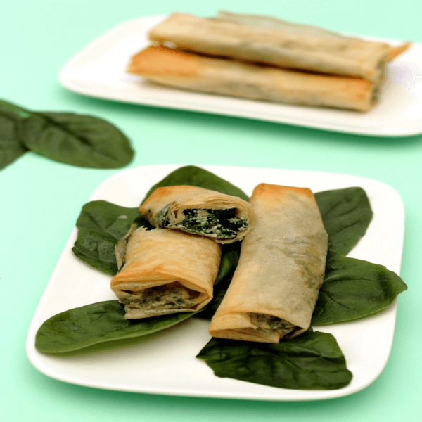 Nems épinard fromage