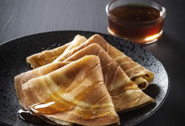 crêpe miel