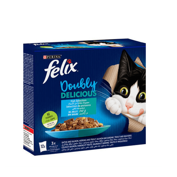 PURINA FELIX DOUBLY POISSON 12*85GR (95747)