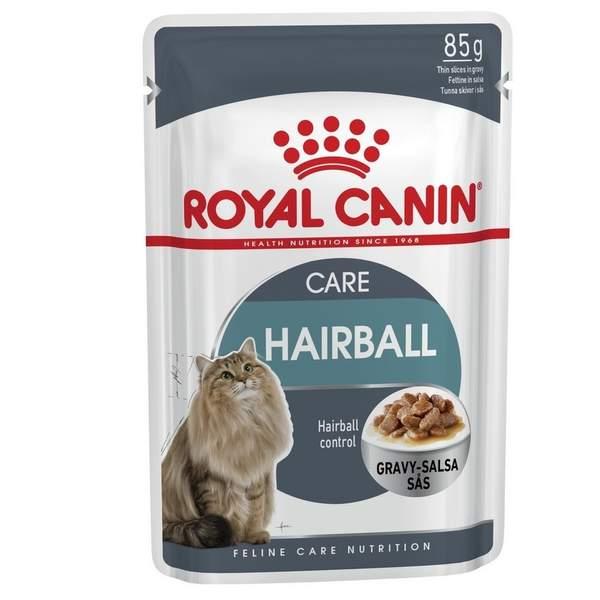 ROYAL CANIN Cat Hairball Care Gravy Pouch 85g (00410)