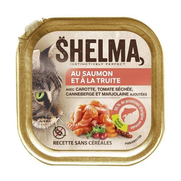 SHELMA Paté au Salmon et à la truite 100G (02419)