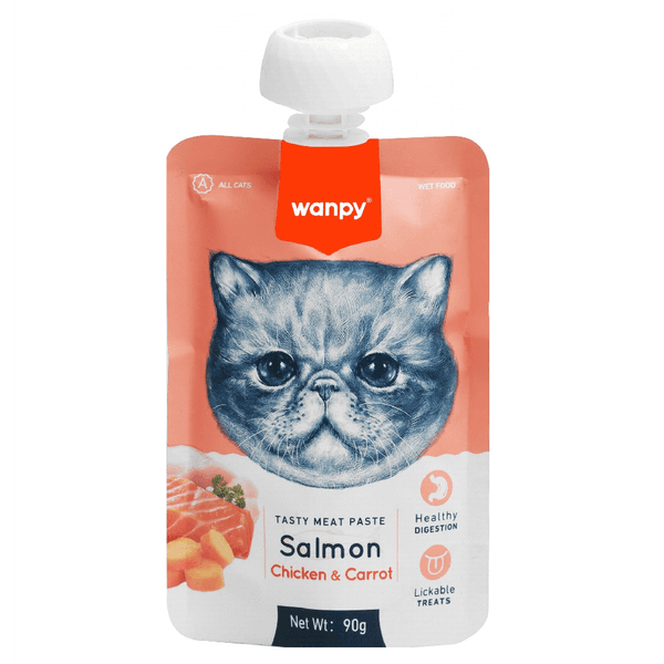 WANPY TASTY MEAT AU SAUMON FRAIS ET AU POULET (71538)