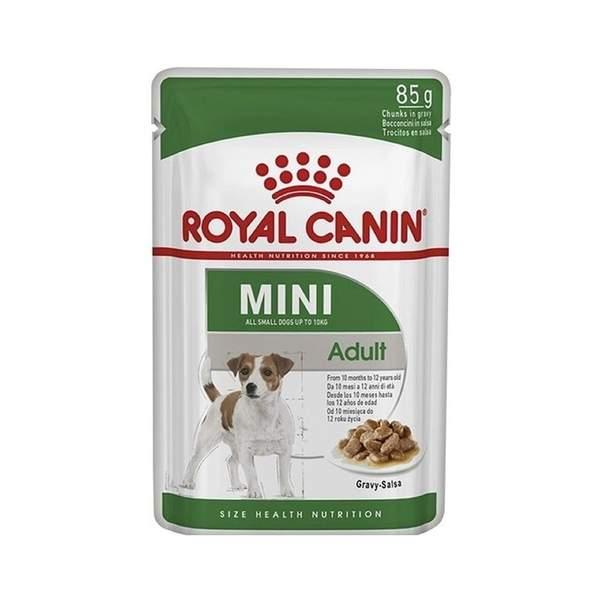Royal Canin Mini Adult Dog Food Pouch 85g (08256)
