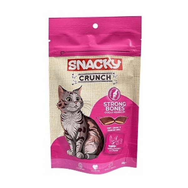 SNACKY Cat Crunch Poulet-Fromage 60g (02262)