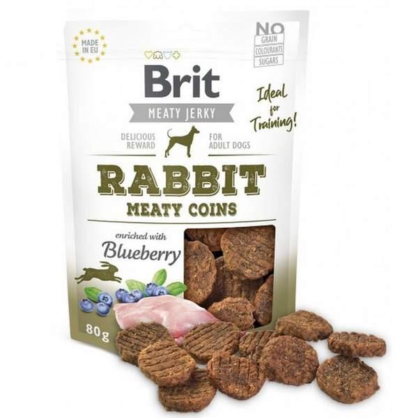 BRIT Jerky Snack Dog Snacks Rabbit 80g (43779)
