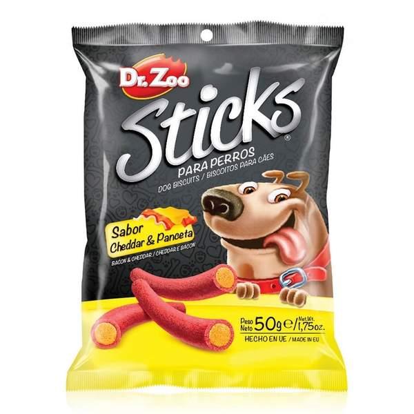 DR.ZOO STICKS Cheddar & Bacon 50 g (82558)