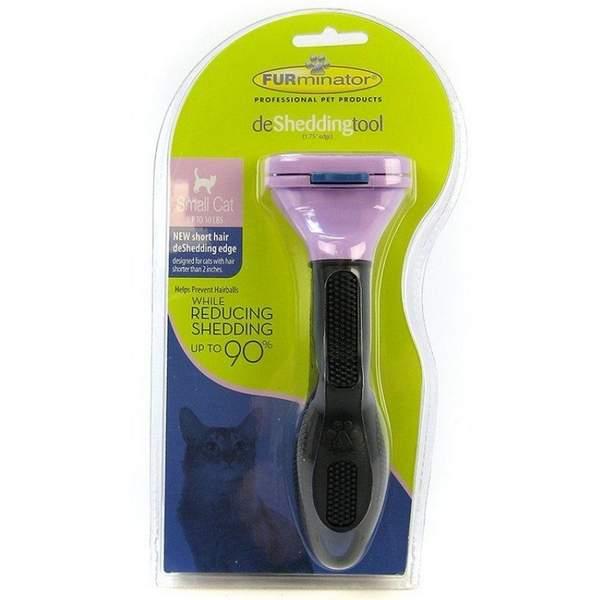 FURMINATOR deShedding Tool for Cats Short Hair Small Cats (10928)