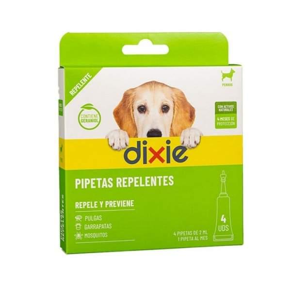 DIXIEPipettes Répulsives Chien 4 UNITÉS (11668)