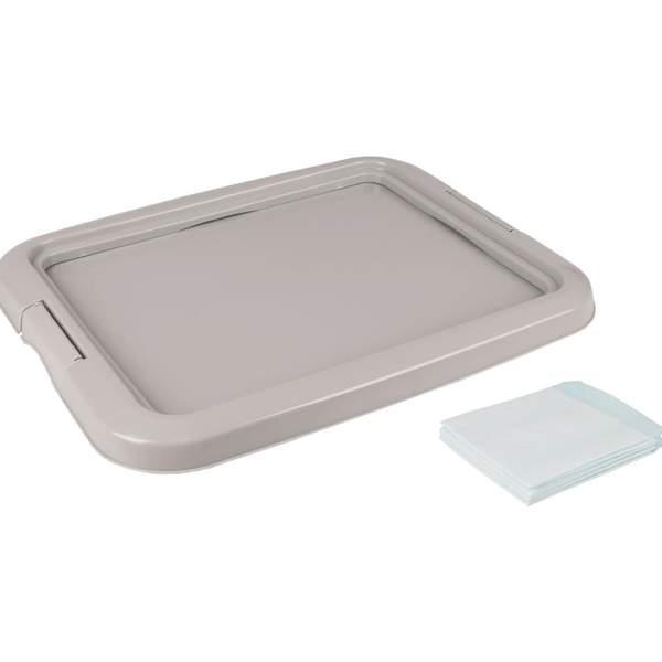 FLAMINGO SUPPORT POUR TAPIS D'ENTRAÎNEMENT FIF 45x35 cm GRIS (65537)