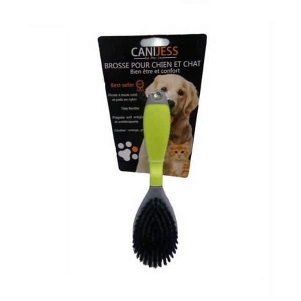 CANIJESS Brosse à aiguilles pour chien et chat Bien être et confort (07894)