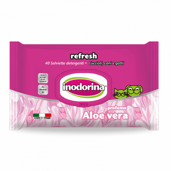 INDORINA aloe vira Lingettes 40 (00817)