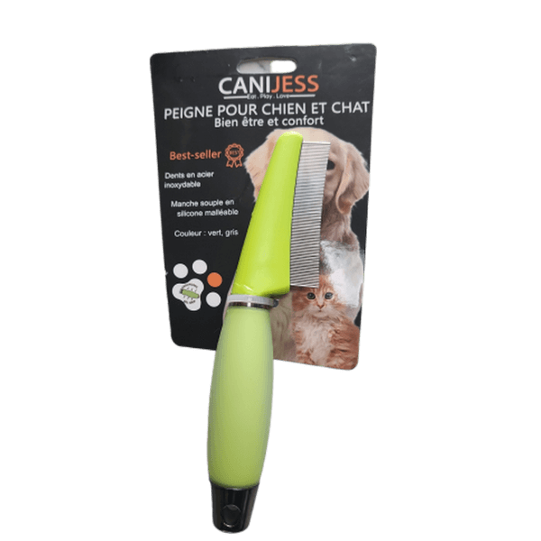 CANIJESS Peigne pour chien et chat Bien être et confort (07900)