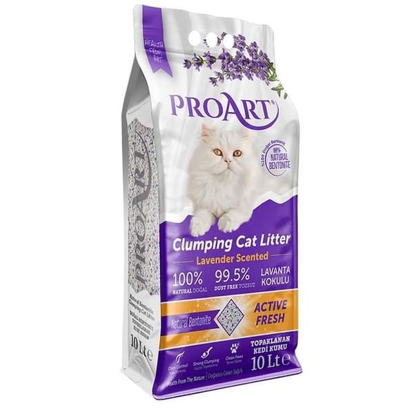 PROART Cat litter with Lavander Scent 10L (74467)