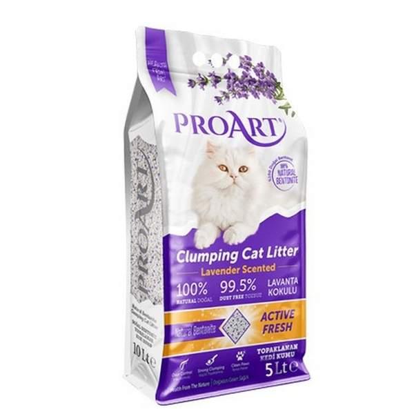 PROART Cat litter with Lavander Scent 5 L (74504)