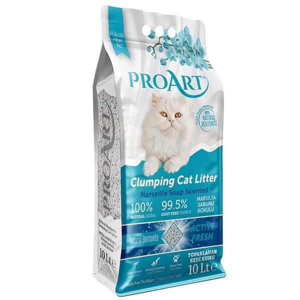 PROART Cat litter with Soap Scent 10L (74474)