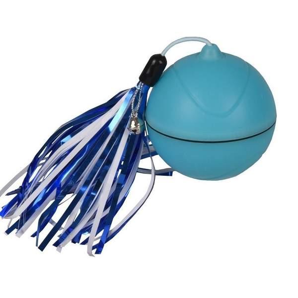 FLAMINGO JOUET ÉLECTRONIQUE MAGIC MECHTA BALLE PLUME RUBANS BLEU ( 17110)