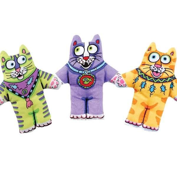FAT CAT Classic Kitten Little Catnip Toy Assorted One Size (01446)