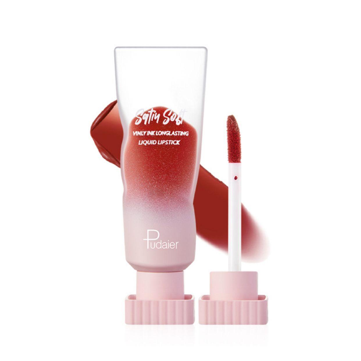 PUDAIER Satiu Soft Liquid Lipstick Color #04 Warm Autumn