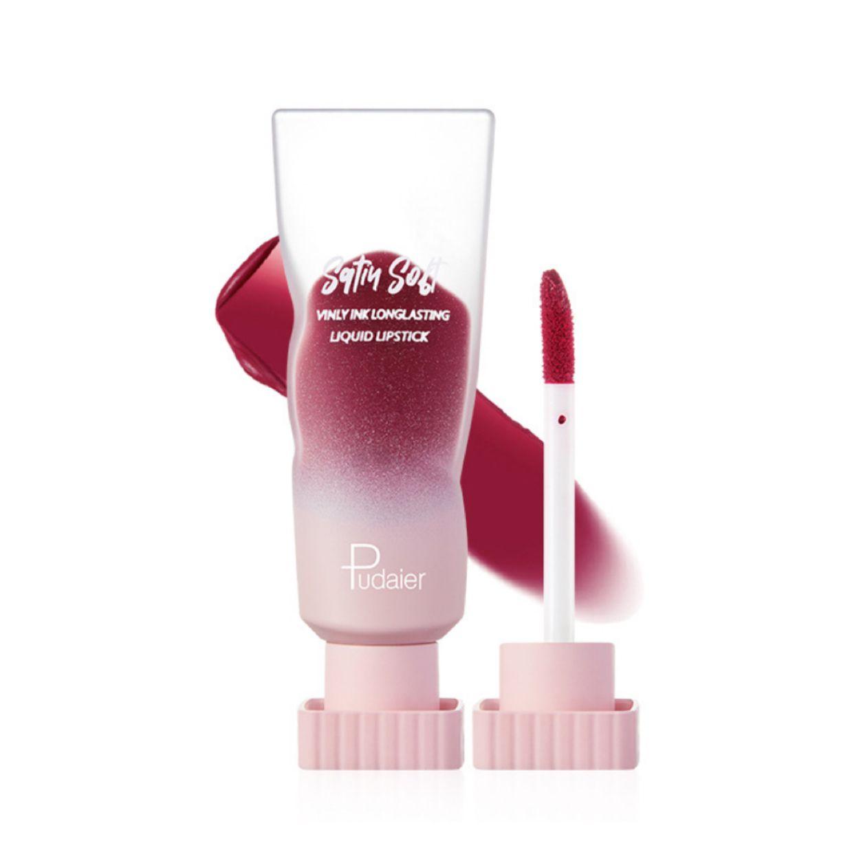 PUDAIER Satiu Soft Liquid Lipstick Color #05 Delicate Pitaya