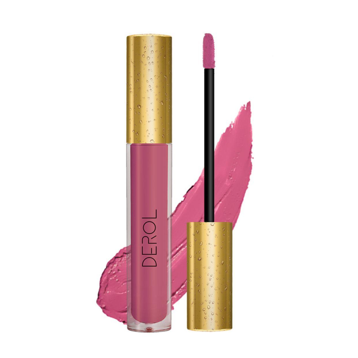 DEROL Gloss à lèvres mat longue tenue couleur #01 WHISPER - 5.5ml