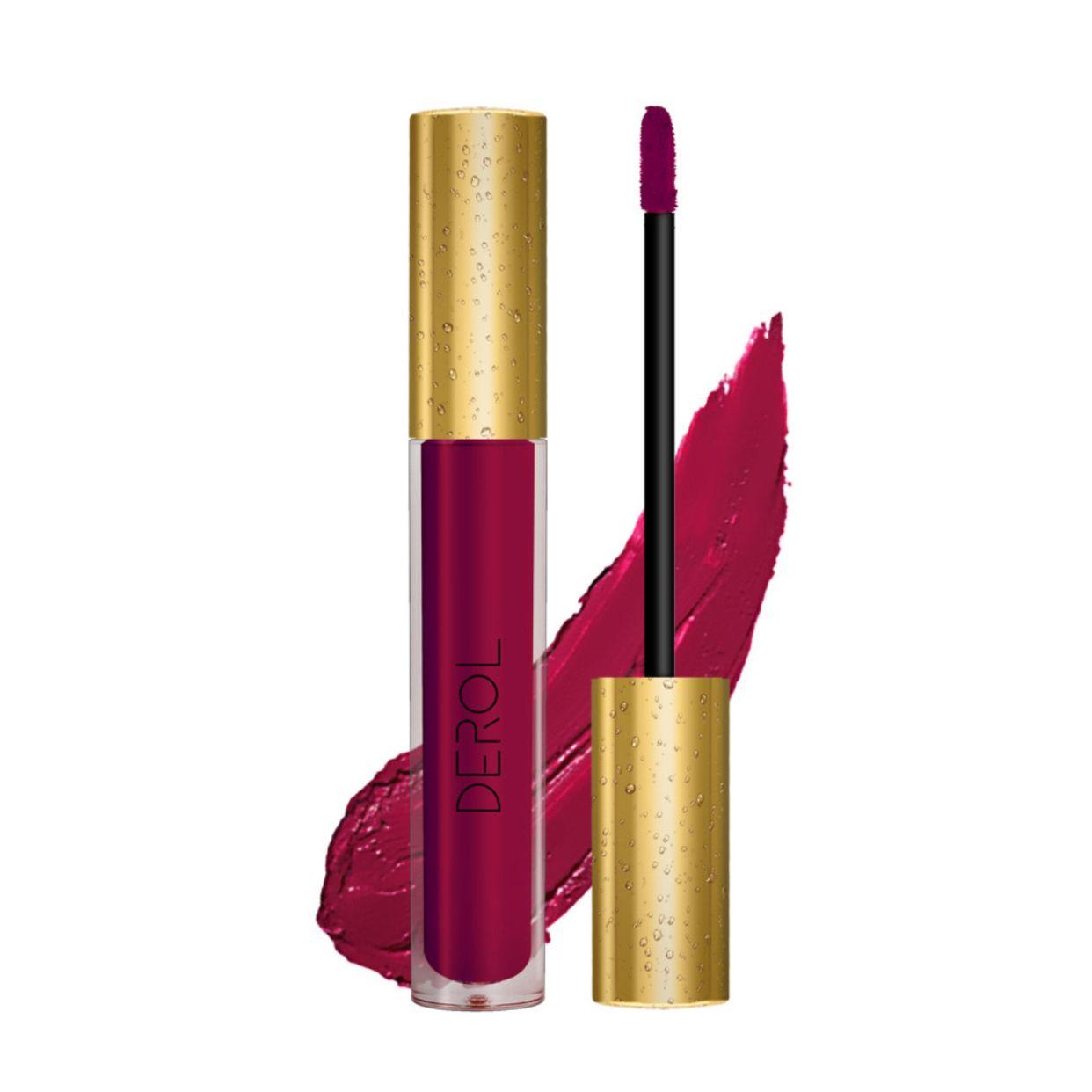 DEROL Gloss à lèvres mat longue tenue couleur #06 MEDUSA - 5.5ml