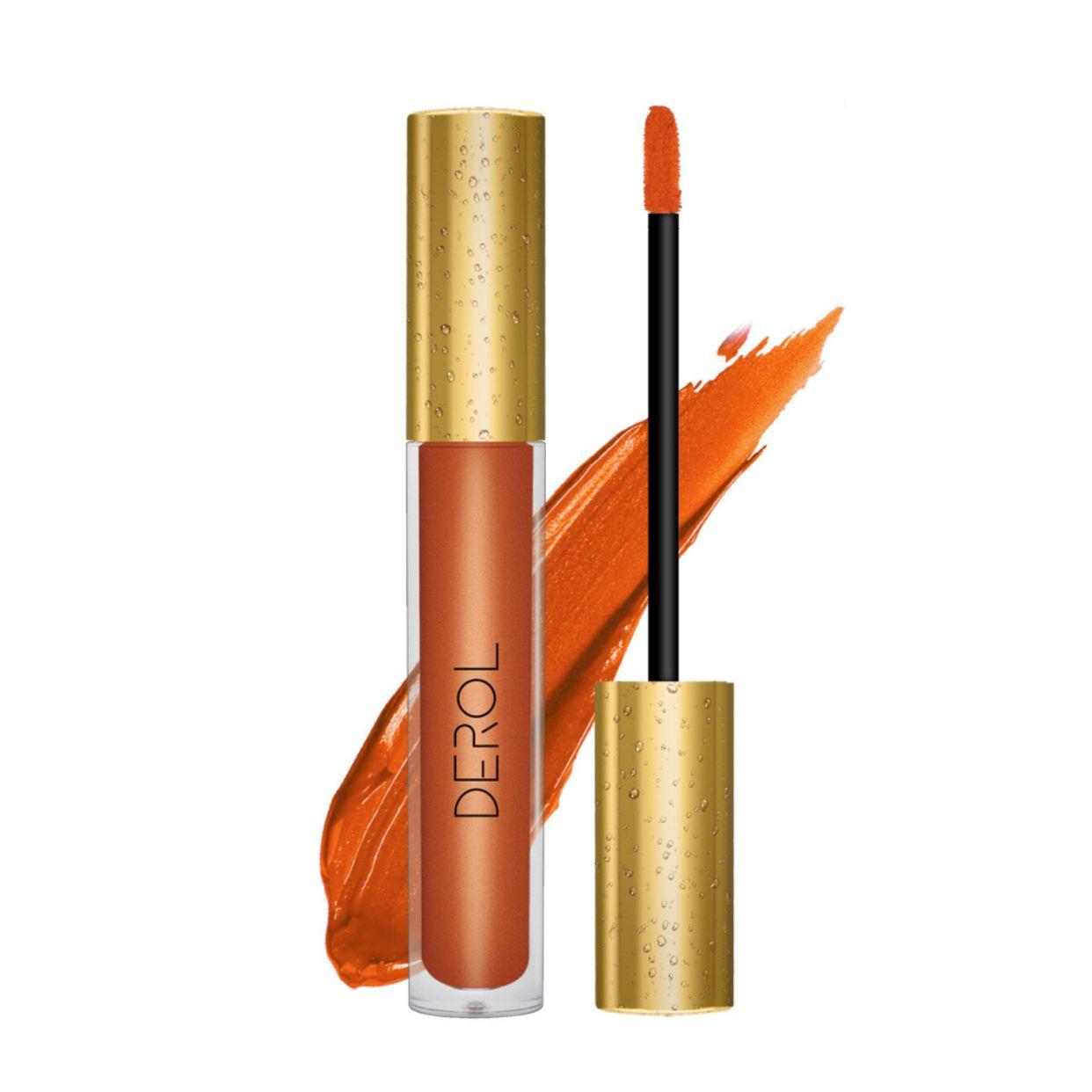 DEROL Gloss à lèvres nacrés longue tenue couleur #13 MASQUERADE - 5.5ml